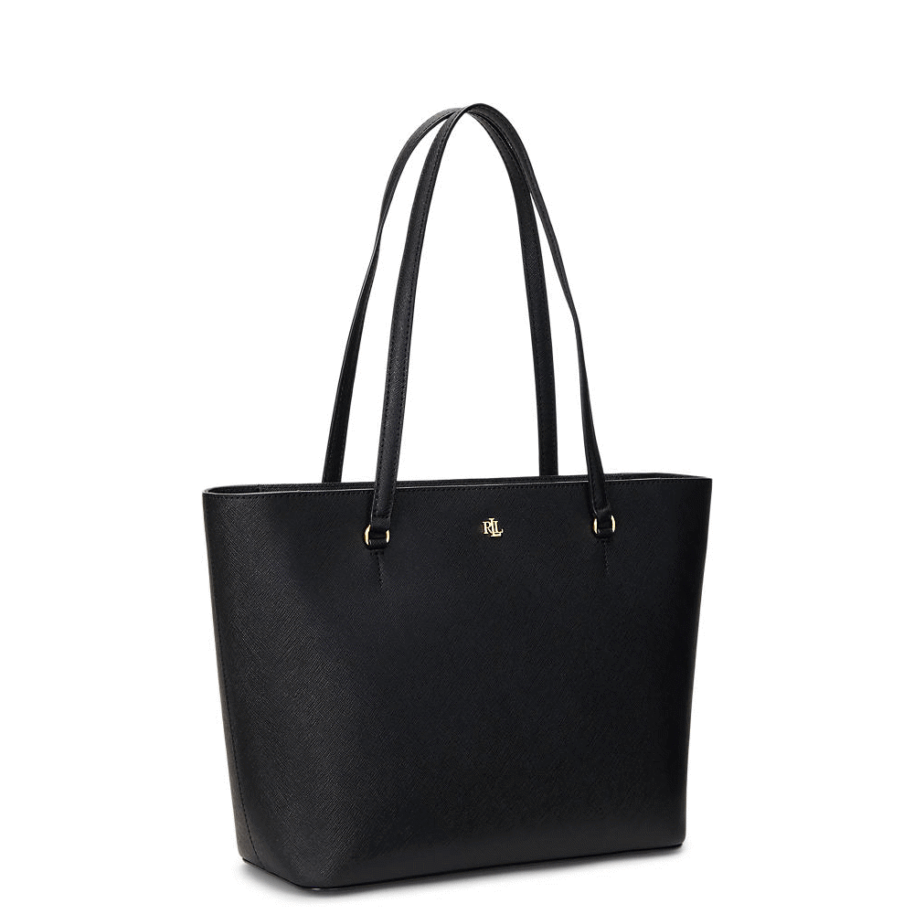 Lauren Ralph Lauren Crosshatch Leather Medium Karly Tote Jarrolds Norwich